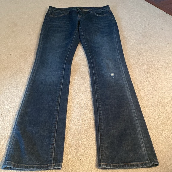 Club Monaco Dark Blue Boot Cut Jeans - Picture 7 of 9
